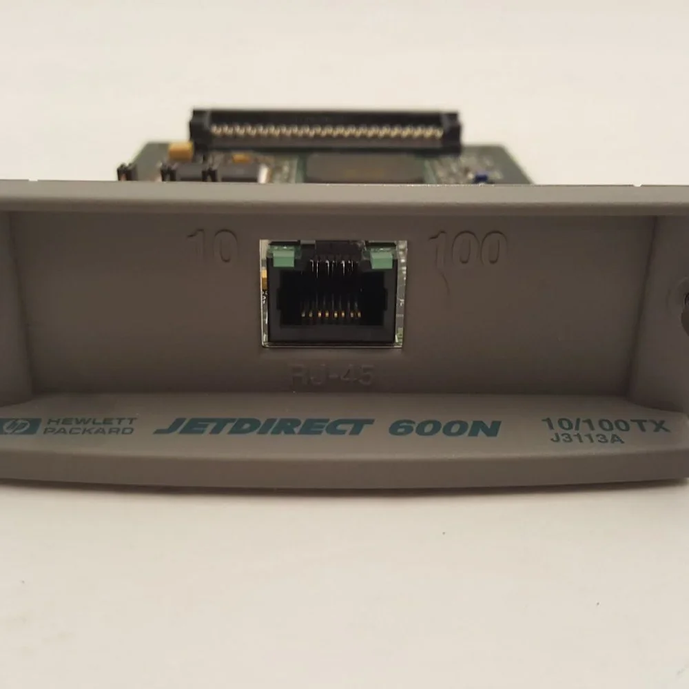 HP JetDirect 600N Print Server J3113A | J3113-60002 | DOM 01/2000 USED